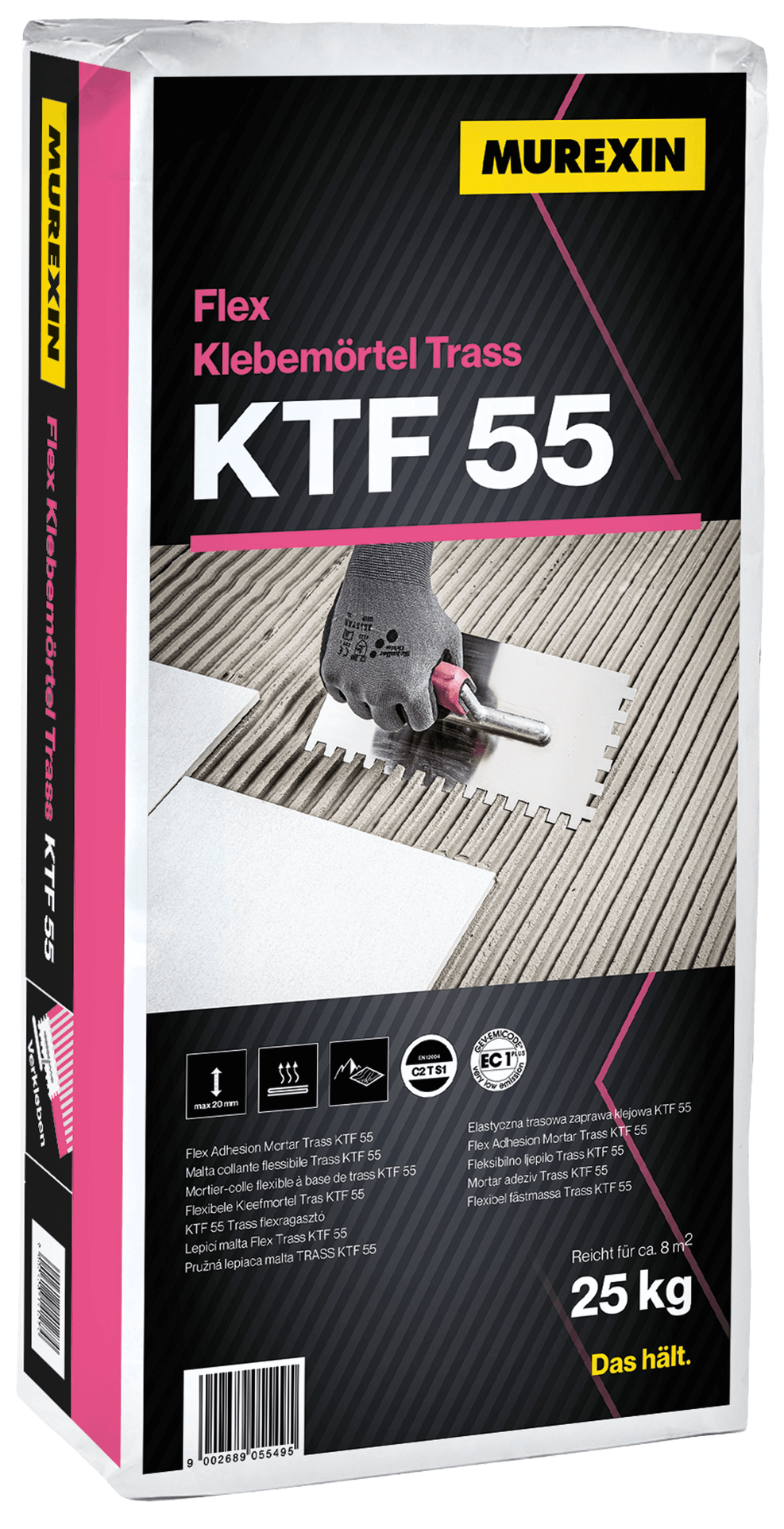 Flex Klebemörtel Trass KTF 55 Produktabbildung